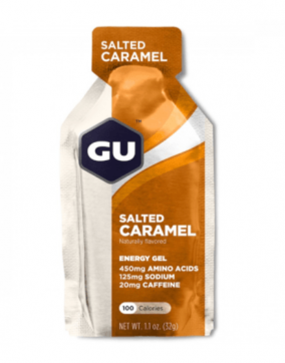 12 stk. GU Gel Saltet Caramel | Energi gel med koffein
