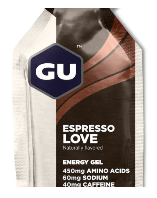 24 stk. GU Energy Gel Espresso Love Box (24x32g) | Energi geler med koffein