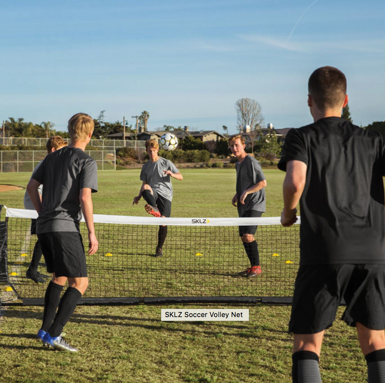 KLUBTILBUD 2 stk. Bestseller! SKLZ Fodtennisnet - Fri fragt