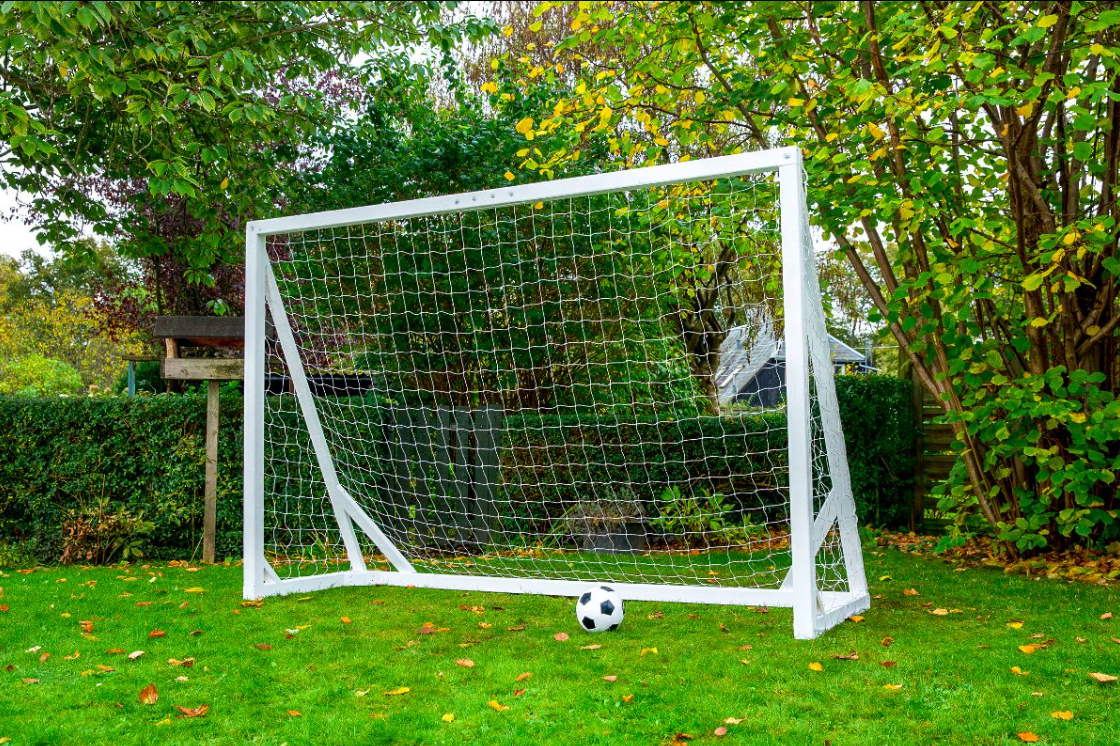 Havemål - Håndboldmålstørrelse 300 x 200 cm - hvid