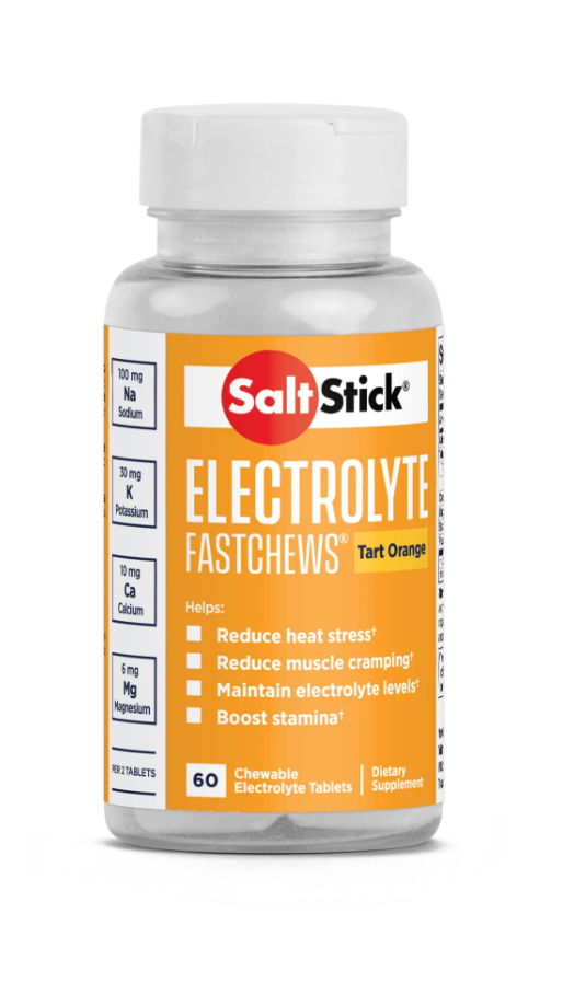 SaltStick salttabletter 60 stk. – Kosttilskud – Fastchews Syrlig appelsin