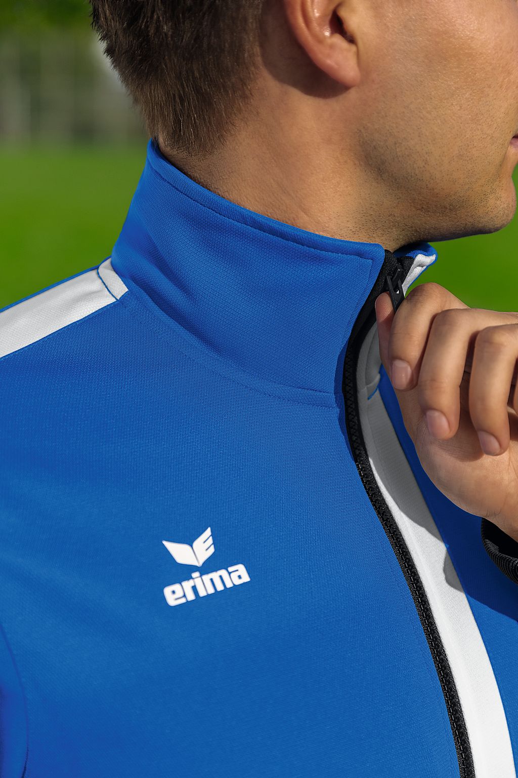 Outlet Str. 140- Erima Teamline Squad Træningstrøje med lang lynlås