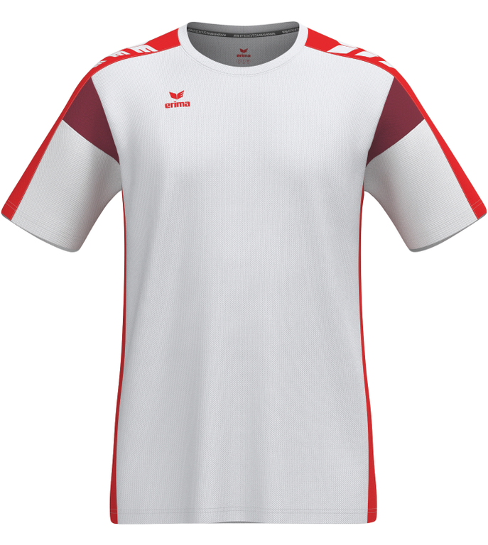 Teamline 125 Celebrate T-shirt. Hvid/rød