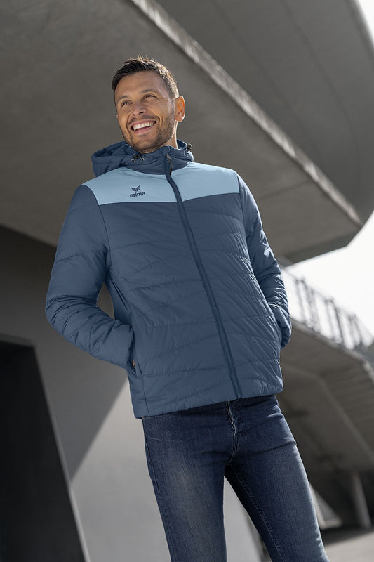 Outlet Small - Quiltet jakke Blå