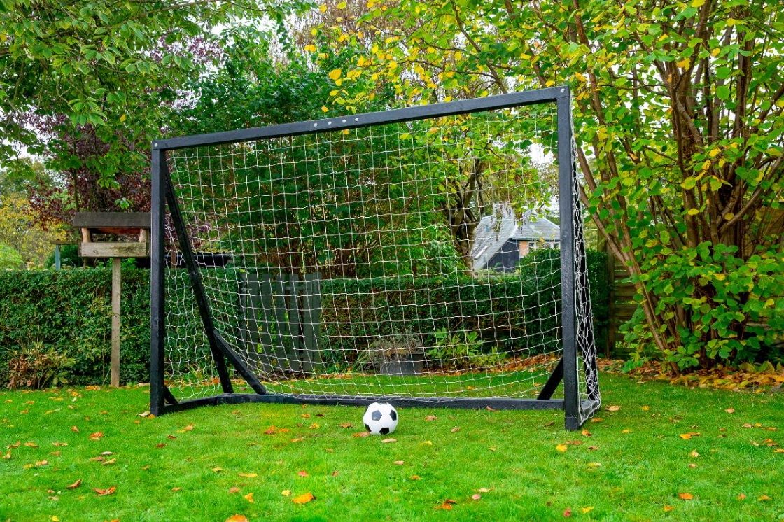 Havemål  - Håndboldmålstørrelse 300 x 200 cm - sort