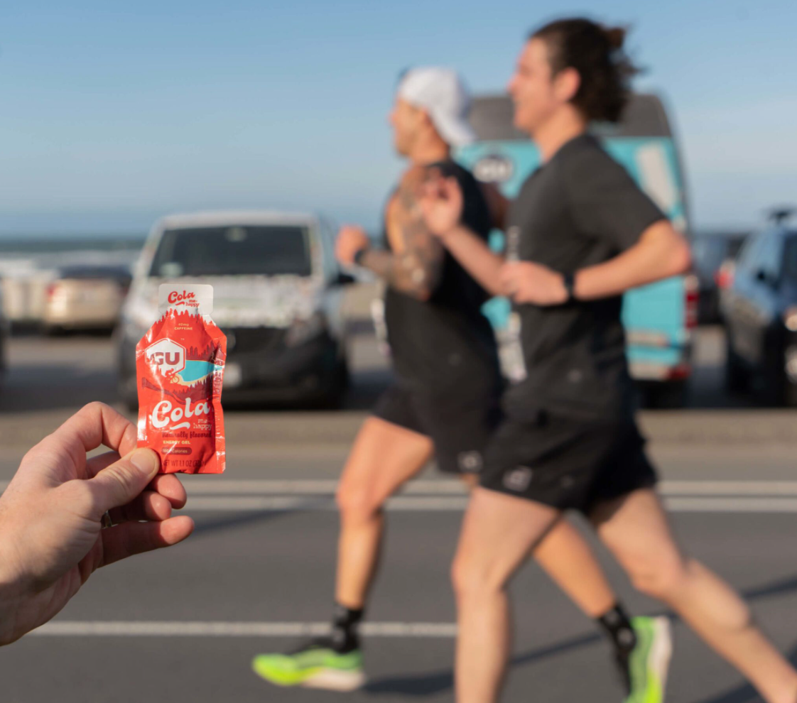 1 stk. GU Energy Gel med Cola Me Happy med Koffein | Energi gel med koffein