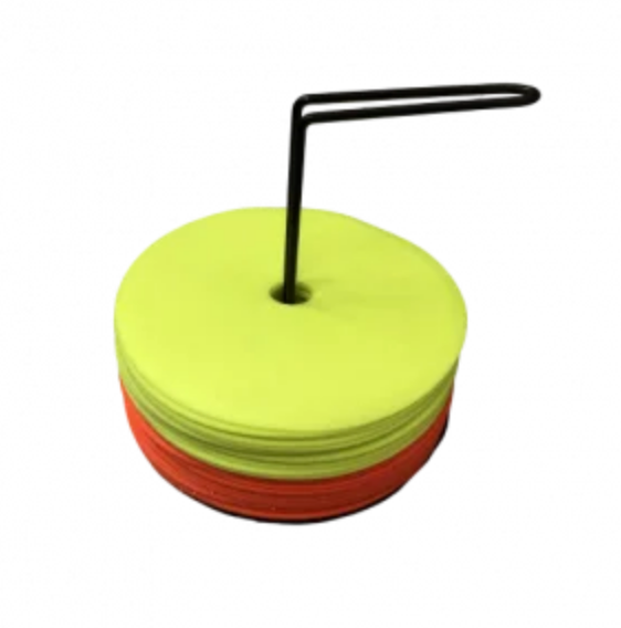 10 stk. Markerings pandekage.