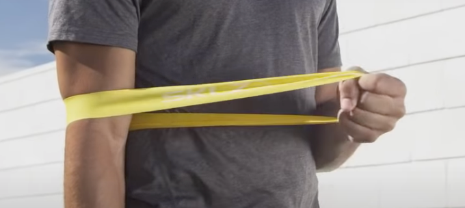 TRÆN STYRKE I BENENE - Pakke med 3 stk. SKLZ Mini Bands - Light, Medium og Heavy styrke