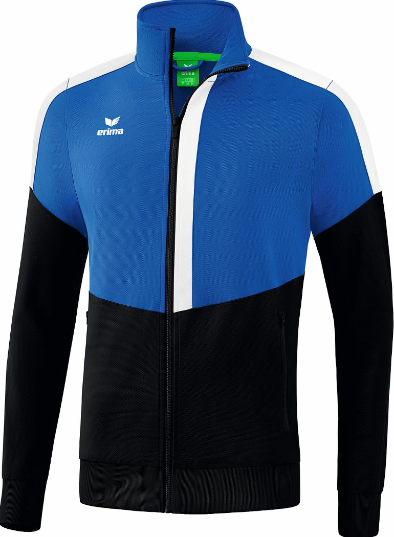 Outlet str. 152 Erima teamline Squad træningstrøje med kort lynlås