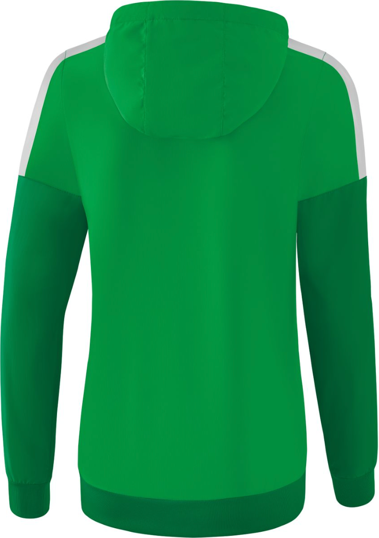 Outlet str. 42. Erima Teamline Squad paradedragtstrøje med hætte og lang lynlås.