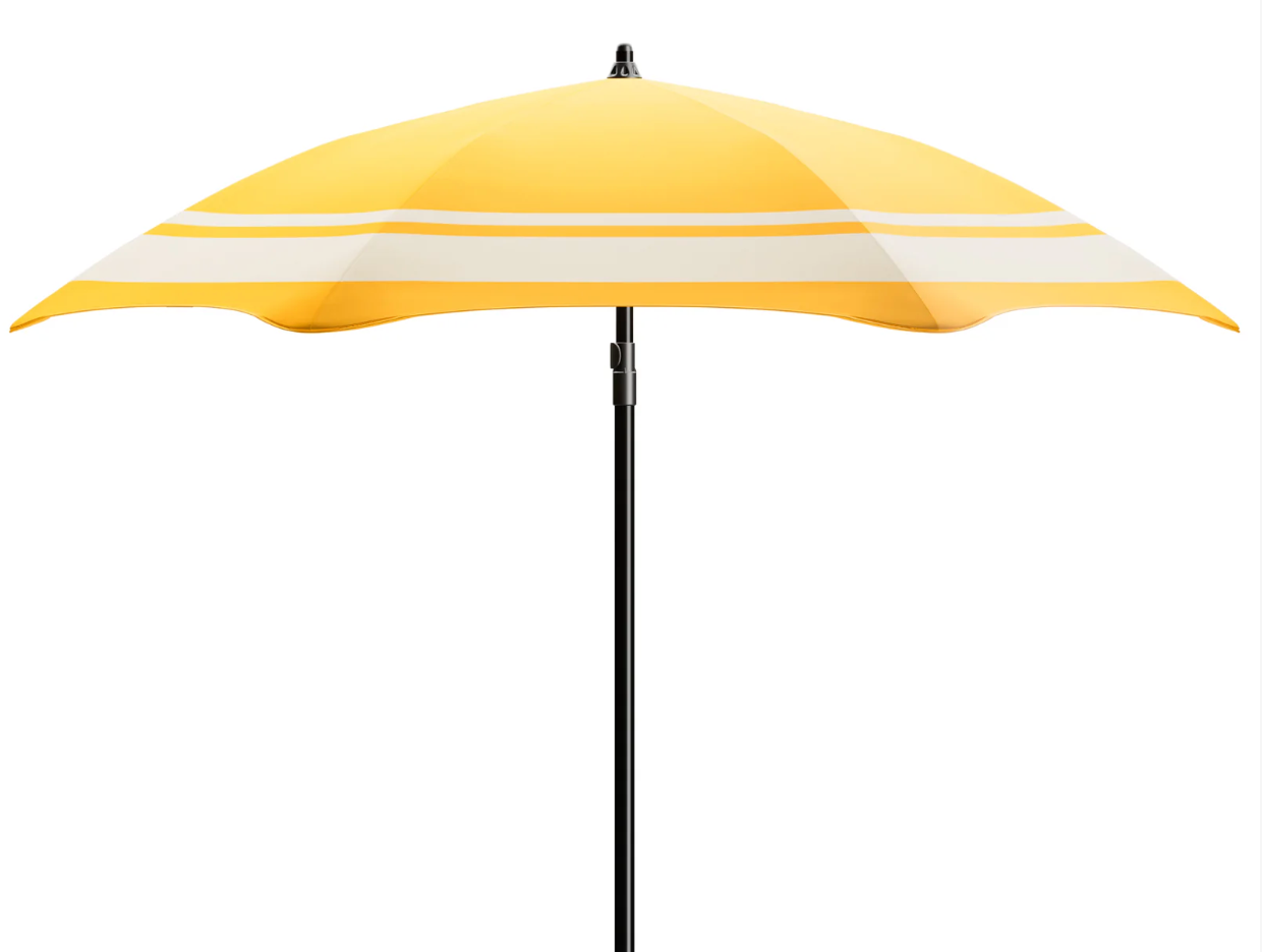 BLUNT Strandparasol 190 cm med maksimal stabilitet og UPF 50+ solbeskyttelse