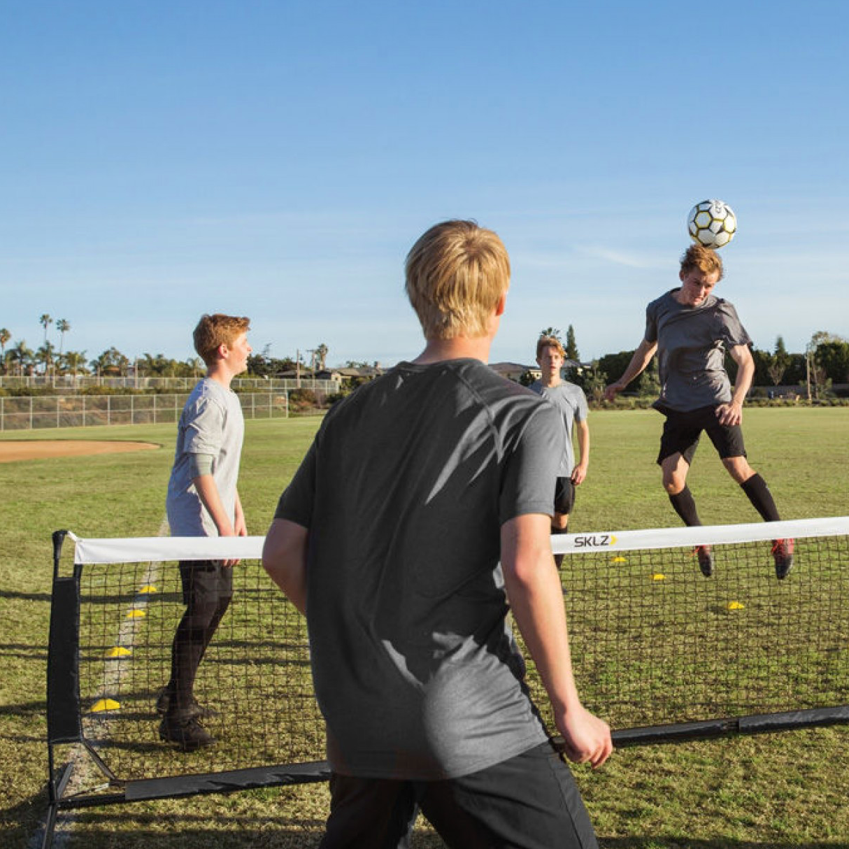 KLUBTILBUD 2 stk. Bestseller! SKLZ Fodtennisnet  - Fri fragt