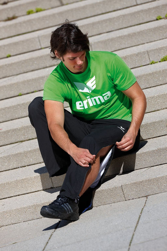 Opvarmningsbukser med gennemgående lynlås...