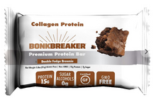 Bonk Breaker Collagen Protein Bar Double Fudge Brownie