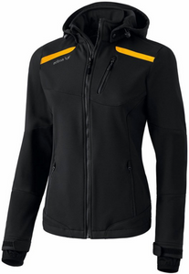 Outlet størrelse 40 - Softshelljakke - Sporty jakke med aftagelig hætte