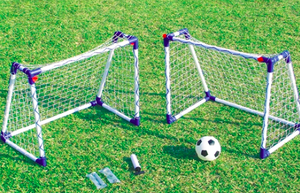 2 stk. Minimål til haven eller fodboldværelset -